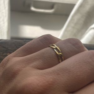 Aurate New York Open Link Ring